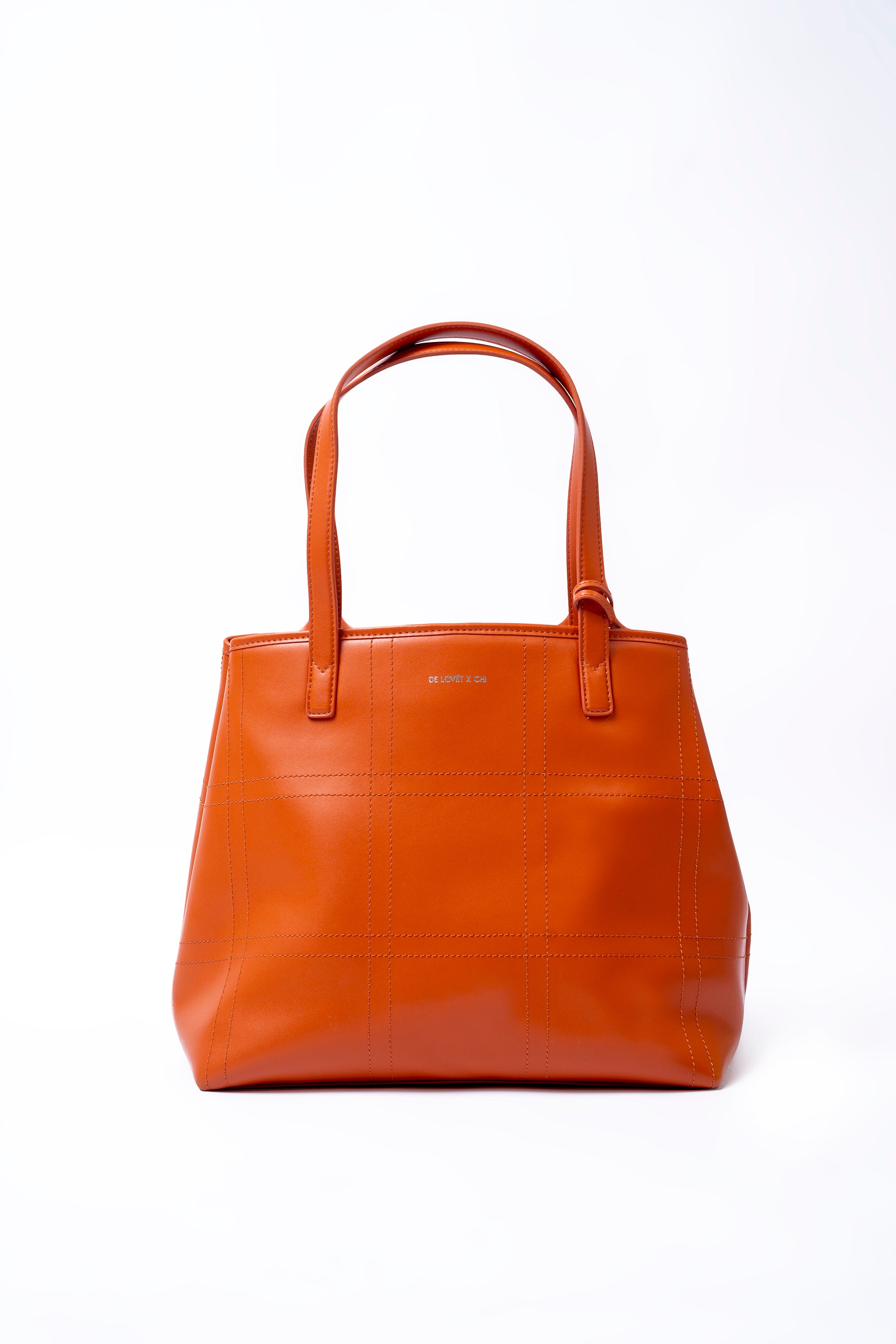 NAYA BLOCK BAG- BURNT ORANGE