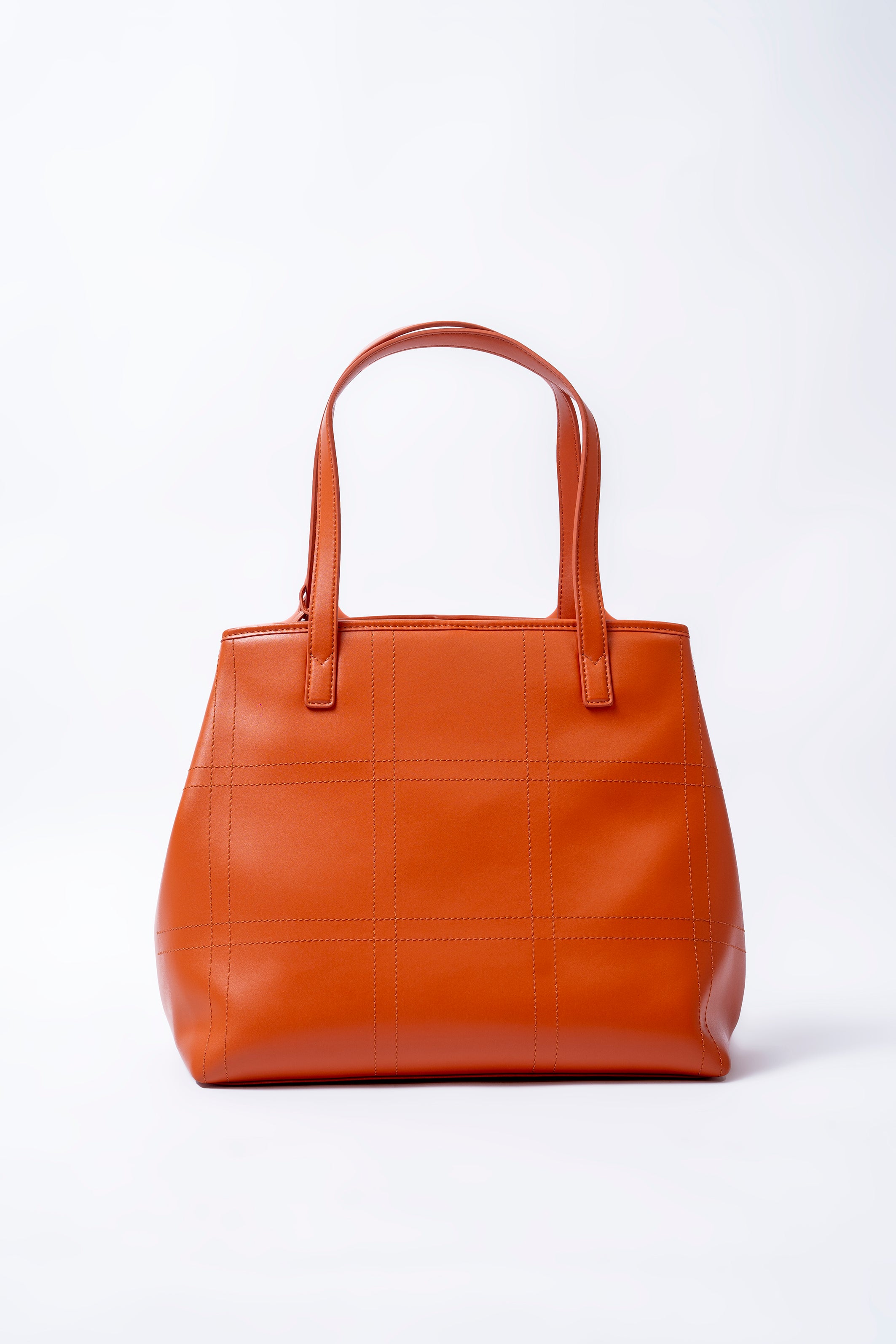 NAYA BLOCK BAG- BURNT ORANGE