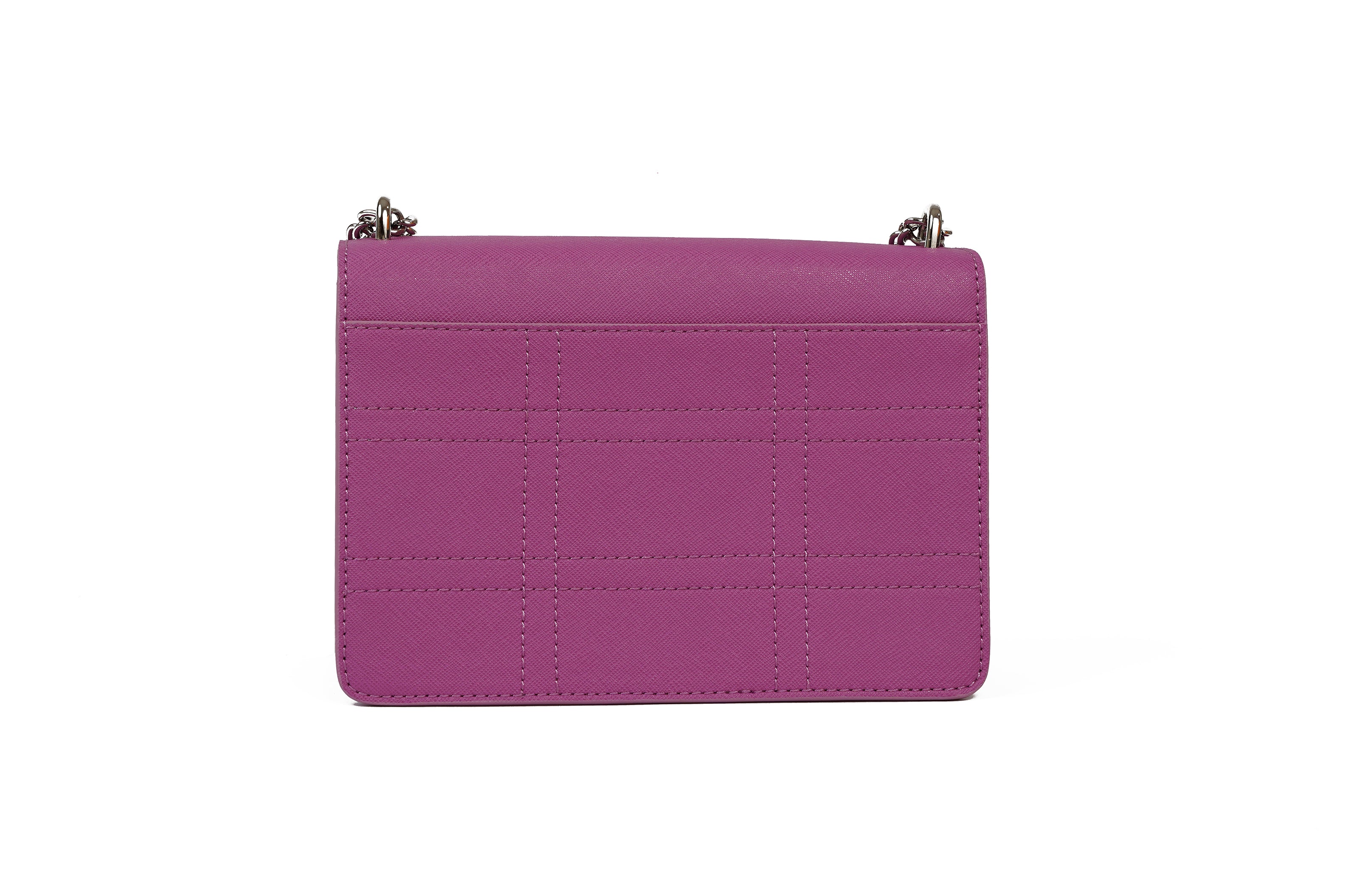 IMANI BLOCK BAG- MAGENTA