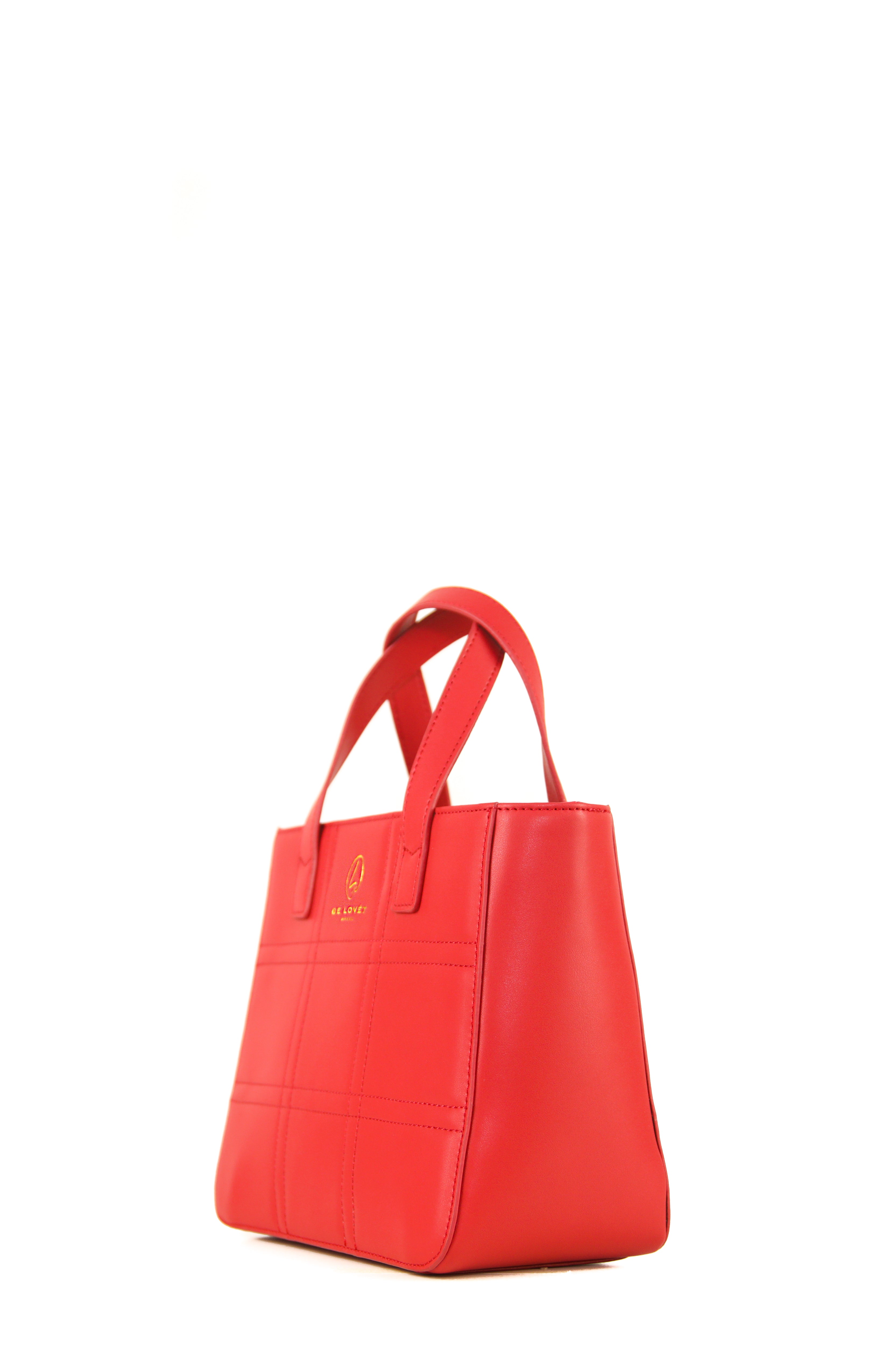ADRIA BLOCK BAG- RED